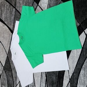 JERZEES DRI-POWER SPORT & GILDAN DRYBLEND DOUBLE STITCH CREW-NECK TEE-SHIRT BUND